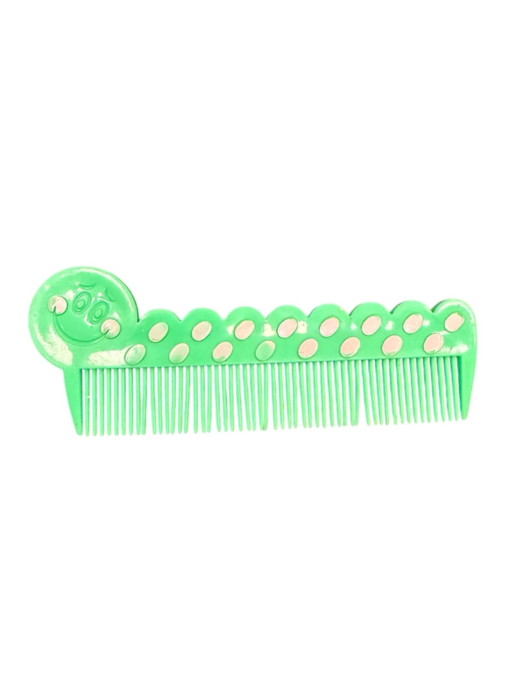Vintage AVON Curly Caterpillar Novelty Children's Comb Hairbrush